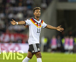 27.09.2026, Fussball UEFA Nations-League 2026/2027, 2.Spieltag, Deutschland - Griechenland, in der WWK-Arena Augsburg, Bambase Conte (Deutschland) gibt Anweisungen, zeigt, gestikuliert, gibt Kommandos, Anweisungen, gibt Anweisungen, zeigend, gestikulierend,  