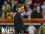 27.09.2026, Fussball UEFA Nations-League 2026/2027, 2.Spieltag, Deutschland - Griechenland, in der WWK-Arena Augsburg, Bundestrainer Jürgen Klopp (Deutschland) nachdenklich 