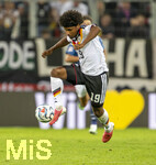27.09.2026, Fussball UEFA Nations-League 2026/2027, 2.Spieltag, Deutschland - Griechenland, in der WWK-Arena Augsburg, Karim Adeyemi (Deutschland) am Ball 