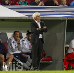 27.09.2026, Fussball UEFA Nations-League 2026/2027, 2.Spieltag, Deutschland - Griechenland, in der WWK-Arena Augsburg, Trainer Ivan Jovanovic (Griechenland) nachdenklich 