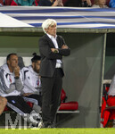 27.09.2026, Fussball UEFA Nations-League 2026/2027, 2.Spieltag, Deutschland - Griechenland, in der WWK-Arena Augsburg, Trainer Ivan Jovanovic (Griechenland) nachdenklich 