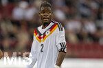 27.09.2026, Fussball UEFA Nations-League 2026/2027, 2.Spieltag, Deutschland - Griechenland, in der WWK-Arena Augsburg, Yann Aurel Bisseck (Deutschland) nachdenklich 