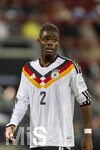 27.09.2026, Fussball UEFA Nations-League 2026/2027, 2.Spieltag, Deutschland - Griechenland, in der WWK-Arena Augsburg, Yann Aurel Bisseck (Deutschland) nachdenklich 