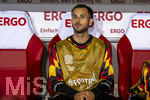 27.09.2026, Fussball UEFA Nations-League 2026/2027, 2.Spieltag, Deutschland - Griechenland, in der WWK-Arena Augsburg, Max Rosenfelder (Deutschland) auf der Bank   