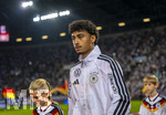27.09.2026, Fussball UEFA Nations-League 2026/2027, 2.Spieltag, Deutschland - Griechenland, in der WWK-Arena Augsburg, Nathaniel Brown (Deutschland) kommt auf den rasen