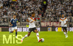 27.09.2026, Fussball UEFA Nations-League 2026/2027, 2.Spieltag, Deutschland - Griechenland, in der WWK-Arena Augsburg, Bambase Conte (Deutschland) am Ball 