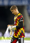 27.09.2026, Fussball UEFA Nations-League 2026/2027, 2.Spieltag, Deutschland - Griechenland, in der WWK-Arena Augsburg, Torwart Finn Dahmen (Deutschland) beim Aufwärmen.