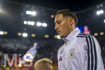 27.09.2026, Fussball UEFA Nations-League 2026/2027, 2.Spieltag, Deutschland - Griechenland, in der WWK-Arena Augsburg, Younes Ebnoutalib (Deutschland)  kommt auf den rasen