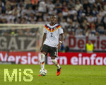 27.09.2026, Fussball UEFA Nations-League 2026/2027, 2.Spieltag, Deutschland - Griechenland, in der WWK-Arena Augsburg, Yann Aurel Bisseck (Deutschland) am Ball 