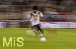 27.09.2026, Fussball UEFA Nations-League 2026/2027, 2.Spieltag, Deutschland - Griechenland, in der WWK-Arena Augsburg, Bewegung, Mitzieher. Karim Adeyemi (Deutschland) 