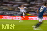 27.09.2026, Fussball UEFA Nations-League 2026/2027, 2.Spieltag, Deutschland - Griechenland, in der WWK-Arena Augsburg, Bewegung, Mitzieher. Jonathan Tah (Deutschland) 