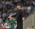 27.09.2026, Fussball UEFA Nations-League 2026/2027, 2.Spieltag, Deutschland - Griechenland, in der WWK-Arena Augsburg, Bundestrainer Jürgen Klopp (Deutschland) nachdenklich 