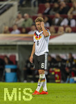 27.09.2026, Fussball UEFA Nations-League 2026/2027, 2.Spieltag, Deutschland - Griechenland, in der WWK-Arena Augsburg, Joshua Kimmich (Deutschland) nachdenklich 