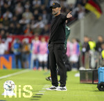 27.09.2026, Fussball UEFA Nations-League 2026/2027, 2.Spieltag, Deutschland - Griechenland, in der WWK-Arena Augsburg, Bundestrainer Jürgen Klopp (Deutschland) am Spielfeldrand 