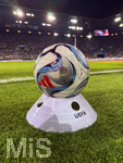 27.09.2026, Fussball UEFA Nations-League 2026/2027, 2.Spieltag, Deutschland - Griechenland, in der WWK-Arena Augsburg, Spielball liegt bereit 
