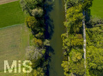 28.09.2026, Bad Wörishofen, Luftbild, Fluss Wertach 