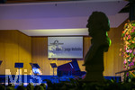 30.09.2026, Internationales Klassikfestival: Festival der Nationen 2026, im Kurhaus Bad Wörishofen (Unterallgäu), Julia Fischer, Violine, spielt Vivaldi, mit dem Kammerorchester des Bayerischen Rundfunks. Die Kneipp-Büste steht neben der Bühne