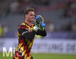 01.10.2026, Fussball UEFA Nations-League 2026/2027, 3.Spieltag, Deutschland - Serbien, in der Allianz-Arena München. Torwart Jonas Urbig (Deutschland). 