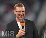 01.10.2026, Fussball UEFA Nations-League 2026/2027, 3.Spieltag, Deutschland - Serbien, in der Allianz-Arena München. ZDF- TV-Experte Per Mertesacker (Deutschland) 