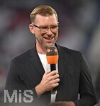 01.10.2026, Fussball UEFA Nations-League 2026/2027, 3.Spieltag, Deutschland - Serbien, in der Allianz-Arena München.  Zum letzten mal ZDF Experte Per Mertesacker . Per Mertesacker wechselt zum DFB.