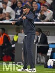 01.10.2026, Fussball UEFA Nations-League 2026/2027, 3.Spieltag, Deutschland - Serbien, in der Allianz-Arena München.  Bundestrainer Jürgen Klopp (Deutschland) gestikuliert.