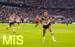01.10.2026, Fussball UEFA Nations-League 2026/2027, 3.Spieltag, Deutschland - Serbien, in der Allianz-Arena München. Torjubel Tom Bischof (Deutschland) zum 1:0