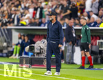 01.10.2026, Fussball UEFA Nations-League 2026/2027, 3.Spieltag, Deutschland - Serbien, in der Allianz-Arena München. Bundestrainer Jürgen Klopp (Deutschland) an der Seitenlinie gut gelaunt.