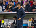 01.10.2026, Fussball UEFA Nations-League 2026/2027, 3.Spieltag, Deutschland - Serbien, in der Allianz-Arena München. Bundestrainer Jürgen Klopp (Deutschland) an der Seitenlinie, 