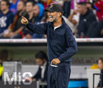01.10.2026, Fussball UEFA Nations-League 2026/2027, 3.Spieltag, Deutschland - Serbien, in der Allianz-Arena München. Bundestrainer Jürgen Klopp (Deutschland) an der Seitenlinie, 