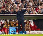 01.10.2026, Fussball UEFA Nations-League 2026/2027, 3.Spieltag, Deutschland - Serbien, in der Allianz-Arena München. Bundestrainer Jürgen Klopp (Deutschland) an der Seitenlinie,   