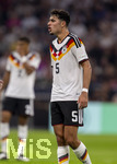 01.10.2026, Fussball UEFA Nations-League 2026/2027, 3.Spieltag, Deutschland - Serbien, in der Allianz-Arena München. Alexander Pavlovic (Deutschland) schreiend 