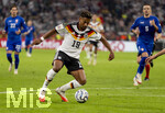 01.10.2026, Fussball UEFA Nations-League 2026/2027, 3.Spieltag, Deutschland - Serbien, in der Allianz-Arena München. Bambase Conte (Deutschland) 