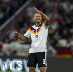 01.10.2026, Fussball UEFA Nations-League 2026/2027, 3.Spieltag, Deutschland - Serbien, in der Allianz-Arena München. Waldemar Anton (Deutschland) 