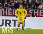 01.10.2026, Fussball UEFA Nations-League 2026/2027, 3.Spieltag, Deutschland - Serbien, in der Allianz-Arena München. Torwart Jonas Urbig (Deutschland)  