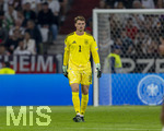 01.10.2026, Fussball UEFA Nations-League 2026/2027, 3.Spieltag, Deutschland - Serbien, in der Allianz-Arena München. Torwart Jonas Urbig (Deutschland)  