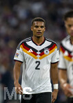 01.10.2026, Fussball UEFA Nations-League 2026/2027, 3.Spieltag, Deutschland - Serbien, in der Allianz-Arena München. Malick Thiaw (Deutschland) 
