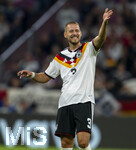 01.10.2026, Fussball UEFA Nations-League 2026/2027, 3.Spieltag, Deutschland - Serbien, in der Allianz-Arena München. Waldemar Anton (Deutschland) 