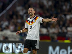 01.10.2026, Fussball UEFA Nations-League 2026/2027, 3.Spieltag, Deutschland - Serbien, in der Allianz-Arena München. Waldemar Anton (Deutschland) 