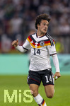 01.10.2026, Fussball UEFA Nations-League 2026/2027, 3.Spieltag, Deutschland - Serbien, in der Allianz-Arena München. Mika Baur (Deutschland) 