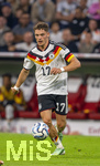01.10.2026, Fussball UEFA Nations-League 2026/2027, 3.Spieltag, Deutschland - Serbien, in der Allianz-Arena München. Florian Wirtz (Deutschland) am Ball 