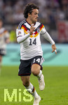 01.10.2026, Fussball UEFA Nations-League 2026/2027, 3.Spieltag, Deutschland - Serbien, in der Allianz-Arena München. Mika Baur (Deutschland) 
