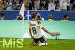 01.10.2026, Fussball UEFA Nations-League 2026/2027, 3.Spieltag, Deutschland - Serbien, in der Allianz-Arena München. Torjubel, Tom Bischof (Deutschland), 
