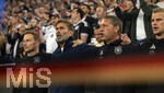 01.10.2026, Fussball UEFA Nations-League 2026/2027, 3.Spieltag, Deutschland - Serbien, in der Allianz-Arena München.  v.li: Co-Trainer Pepijn Lijnders (Deutschland), Bundestrainer Jürgen Klopp (Deutschland), Co-Trainer Peter Krawietz (Deutschland), Co-Trainer Sven Bender (Deutschland) 