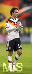 01.10.2026, Fussball UEFA Nations-League 2026/2027, 3.Spieltag, Deutschland - Serbien, in der Allianz-Arena München. Mika Baur (Deutschland) 