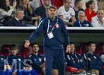 01.10.2026, Fussball UEFA Nations-League 2026/2027, 3.Spieltag, Deutschland - Serbien, in der Allianz-Arena München. Trainer Veljko Paunovic (Serbien) an der Seitenlinie in Rage 