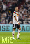 01.10.2026, Fussball UEFA Nations-League 2026/2027, 3.Spieltag, Deutschland - Serbien, in der Allianz-Arena München. Waldemar Anton (Deutschland) nachdenklich 