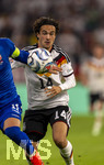 01.10.2026, Fussball UEFA Nations-League 2026/2027, 3.Spieltag, Deutschland - Serbien, in der Allianz-Arena München. Mika Baur (Deutschland) 