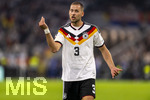 01.10.2026, Fussball UEFA Nations-League 2026/2027, 3.Spieltag, Deutschland - Serbien, in der Allianz-Arena München. Waldemar Anton (Deutschland) 
