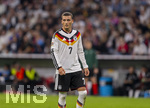 01.10.2026, Fussball UEFA Nations-League 2026/2027, 3.Spieltag, Deutschland - Serbien, in der Allianz-Arena München. Said El Mala (Deutschland) nachdenklich 