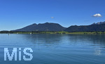 15.09.2026, Urlaub am Forggensee bei Füssen im Allgäu, 